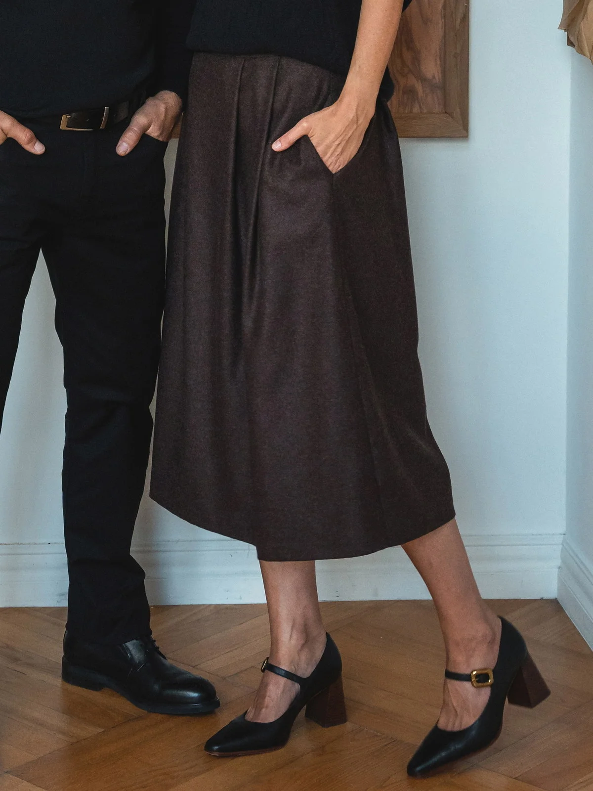 Spódnica fałdowana