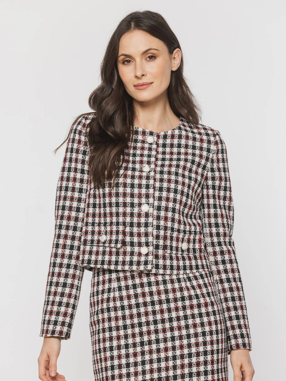 Marynarka boucle