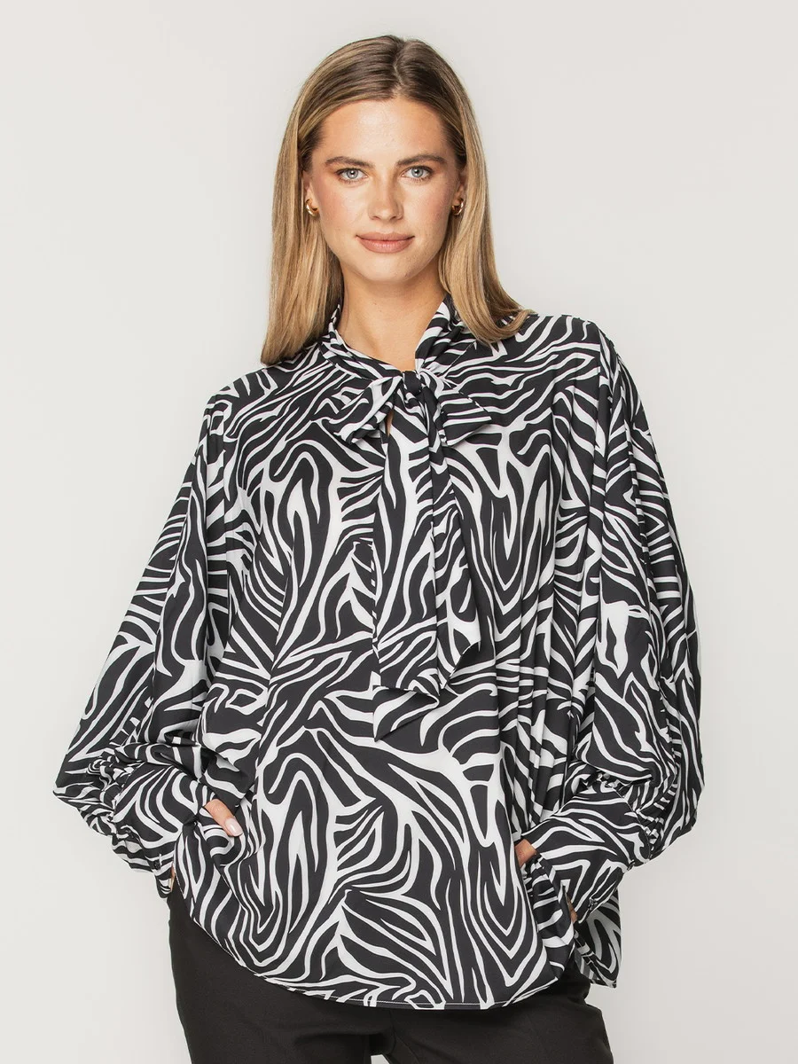 Bluzka damska oversize