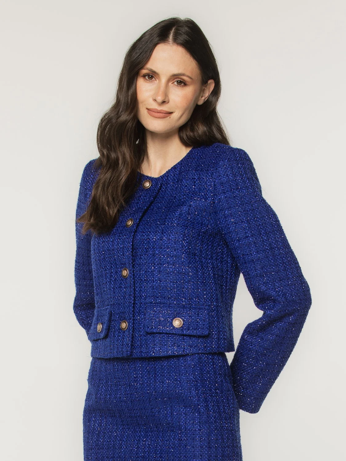 Marynarka boucle