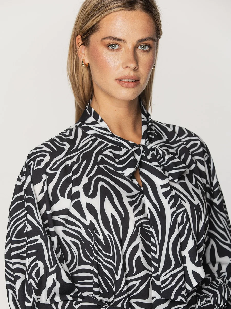 Bluzka damska oversize