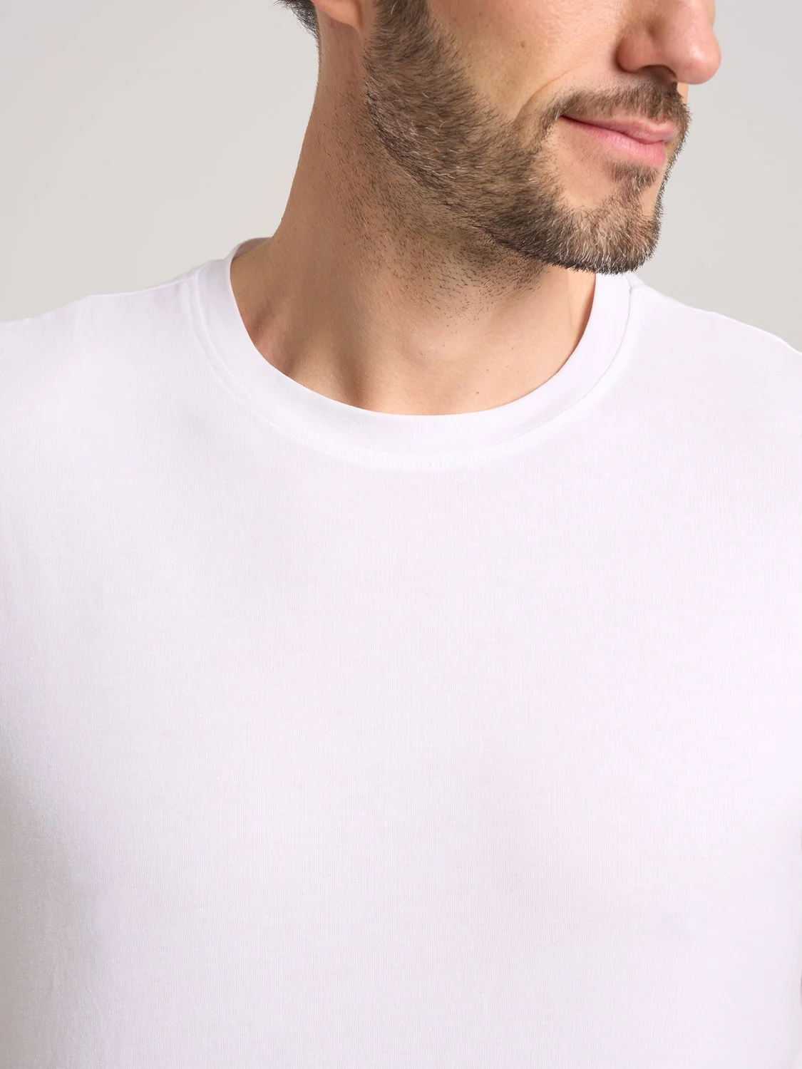 Biały t-shirt męski P Club
