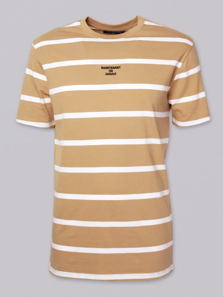 T-shirt męski w paski
