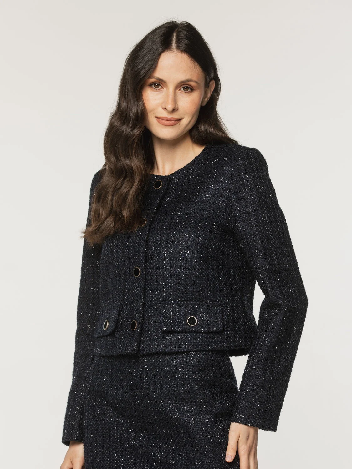 Marynarka boucle