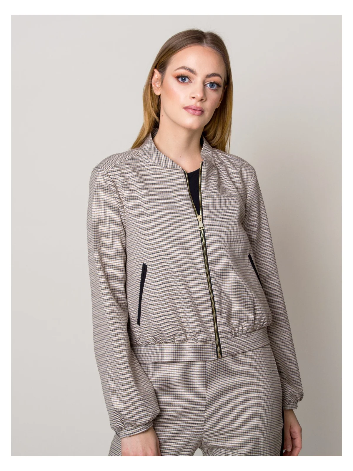 Damska bluza typu bomber