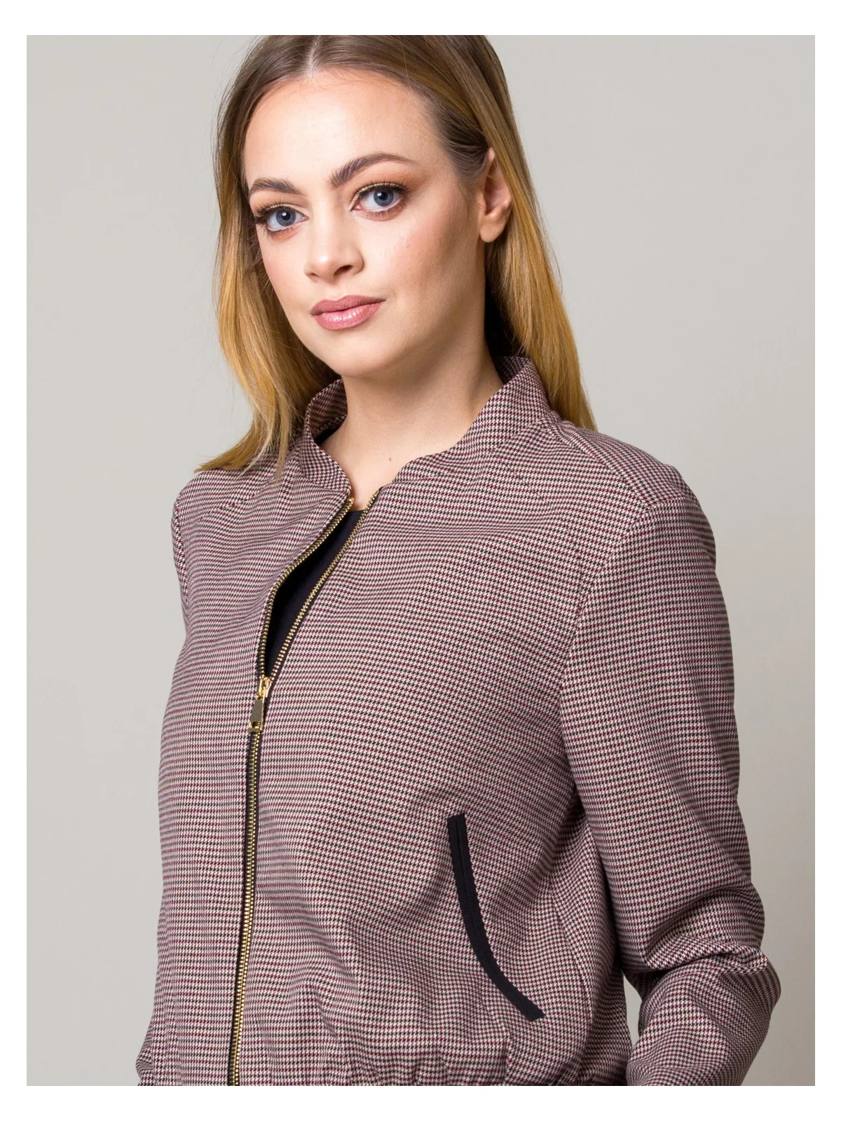 Damska bluza typu bomber