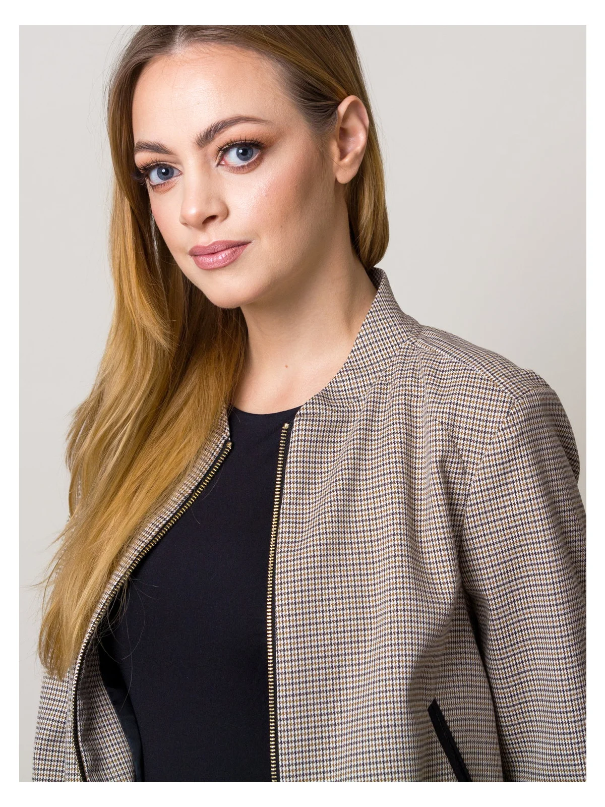 Damska bluza typu bomber
