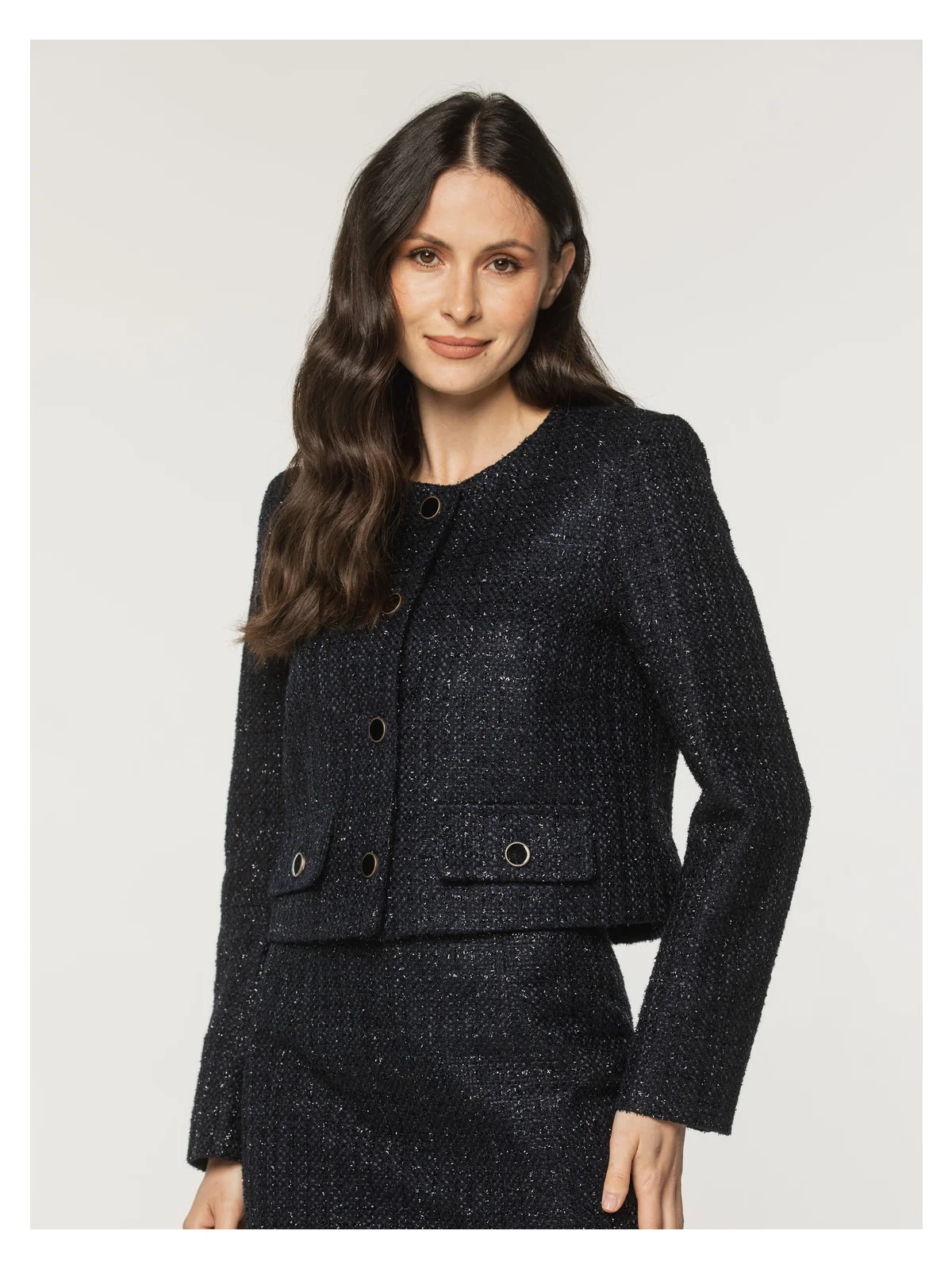 Marynarka boucle