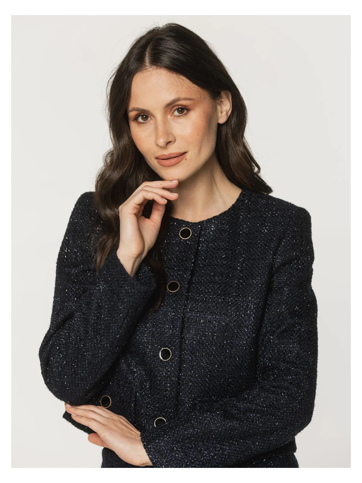 Marynarka boucle