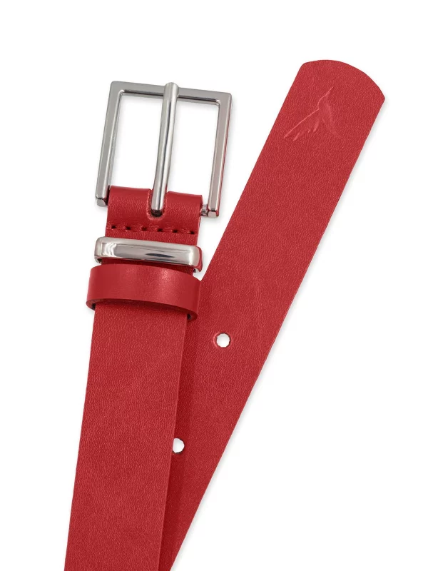 Pasek skórzany damski