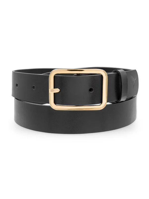 Pasek skórzany damski