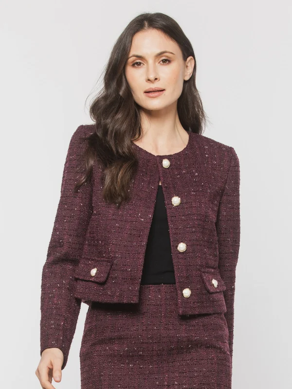 Marynarka boucle