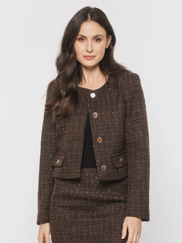 Marynarka boucle