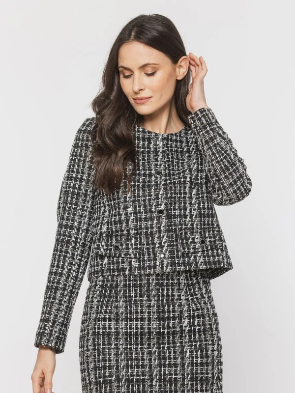Marynarka boucle