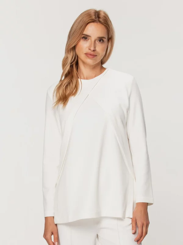 Biała bluzka damska