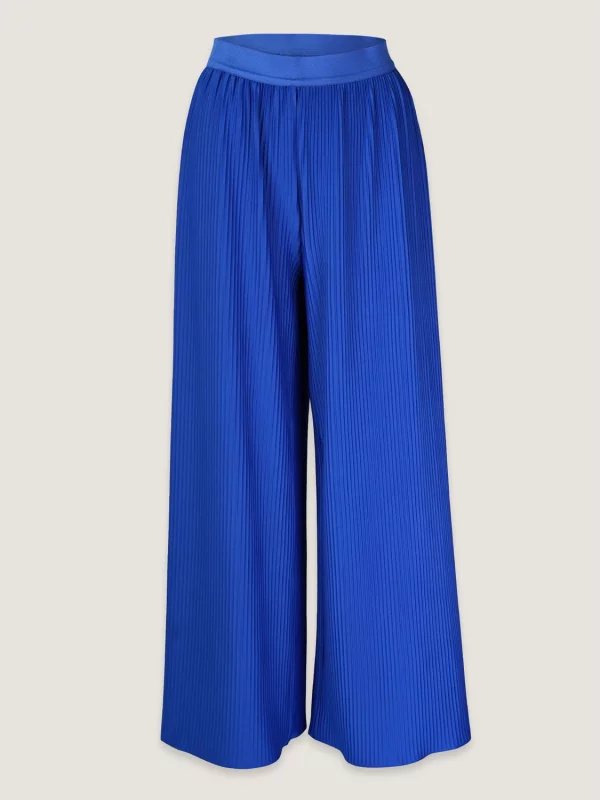 Spodnie plisowane damskie