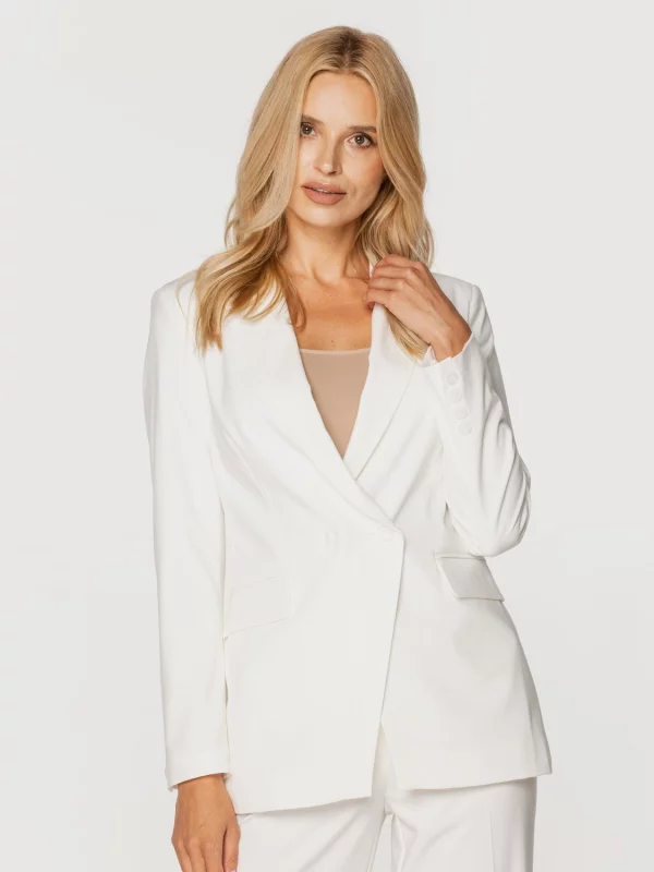 Dwurzędowa marynarka damska