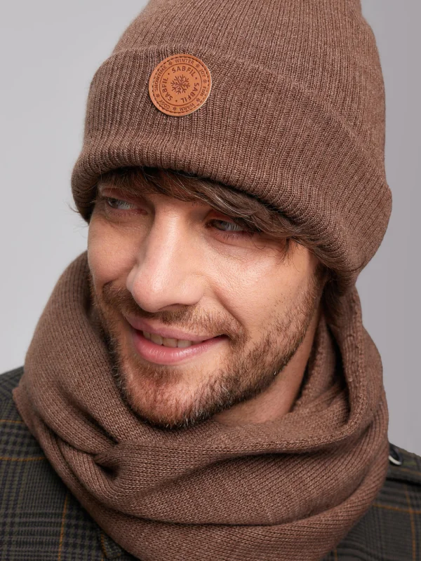 Czapka Beanie Viva Brown
