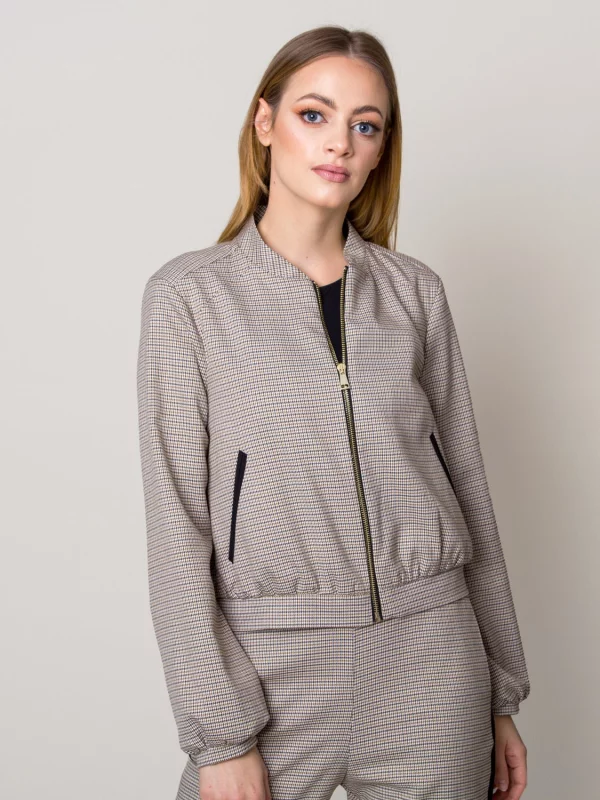 Damska bluza typu bomber