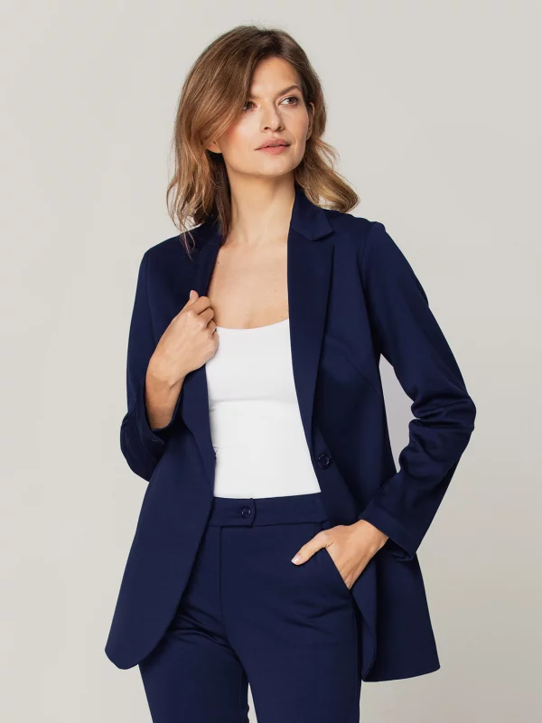 Marynarka damska dzianinowa