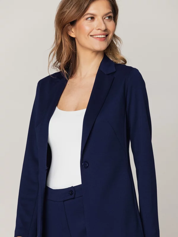 Marynarka damska dzianinowa