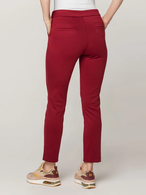 Spodnie garniturowe dzianinowe