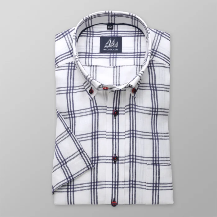 Koszula lniana Slim Fit (wzrost 176-182)