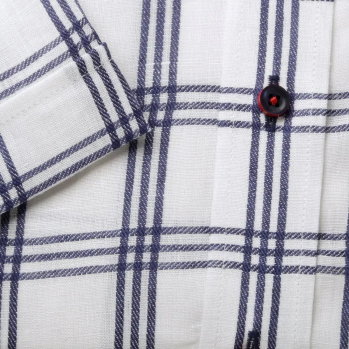 Koszula lniana Slim Fit (wzrost 176-182)