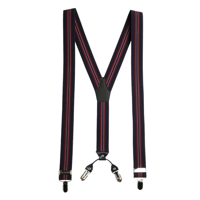 Szelki męskie granatowe