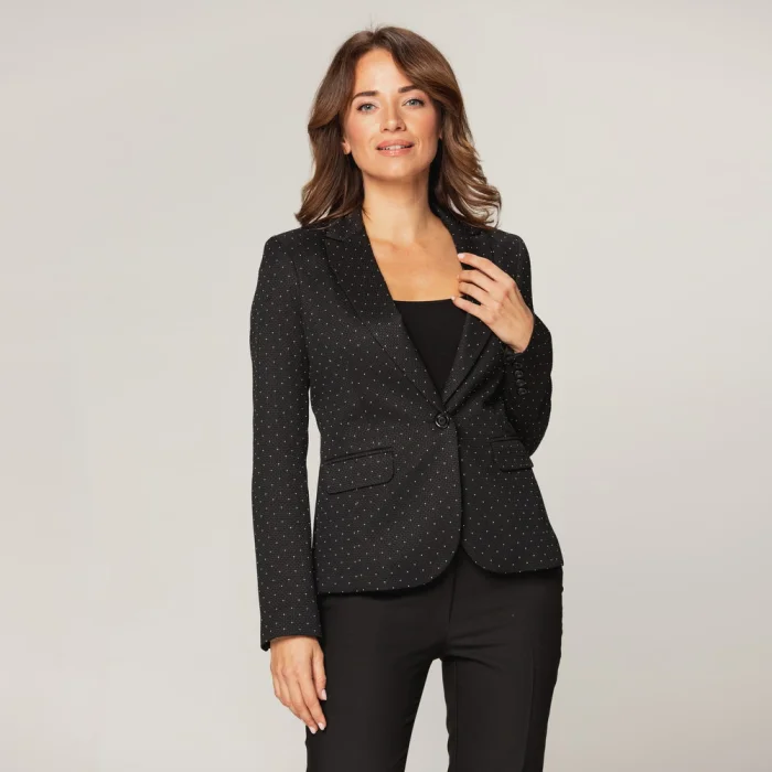 Czarna marynarka damska