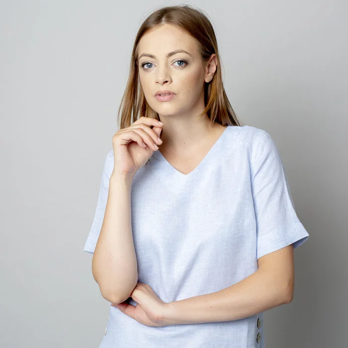 Bluzka damska oversize