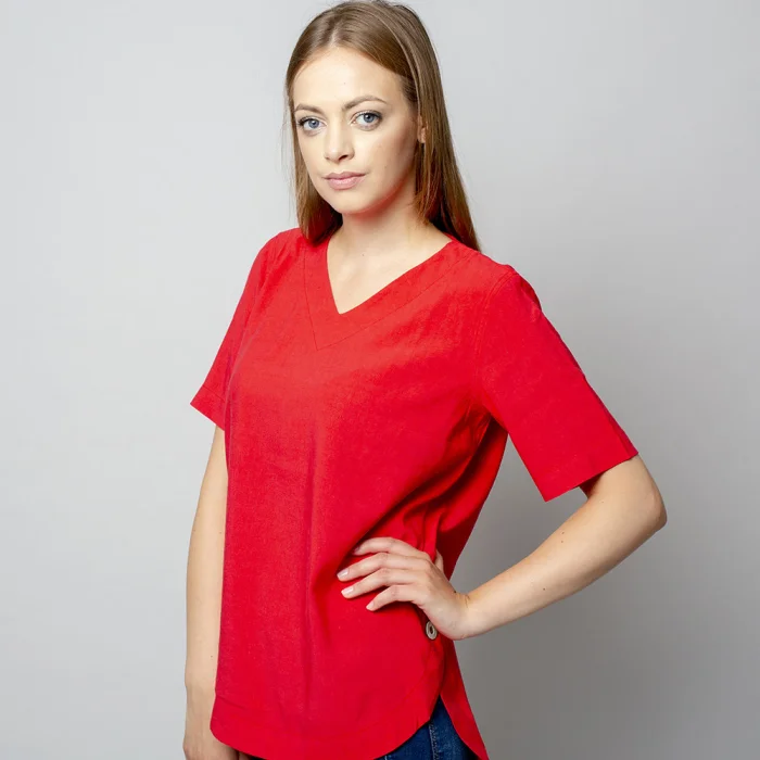 Bluzka damska oversize