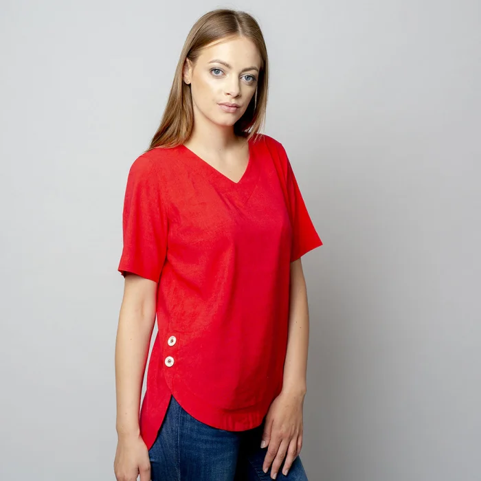 Bluzka damska oversize