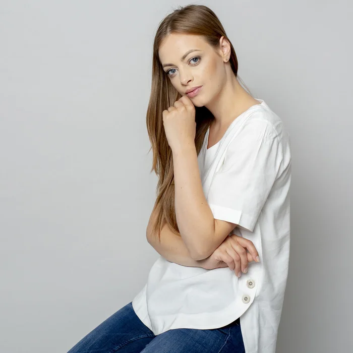 Bluzka damska oversize