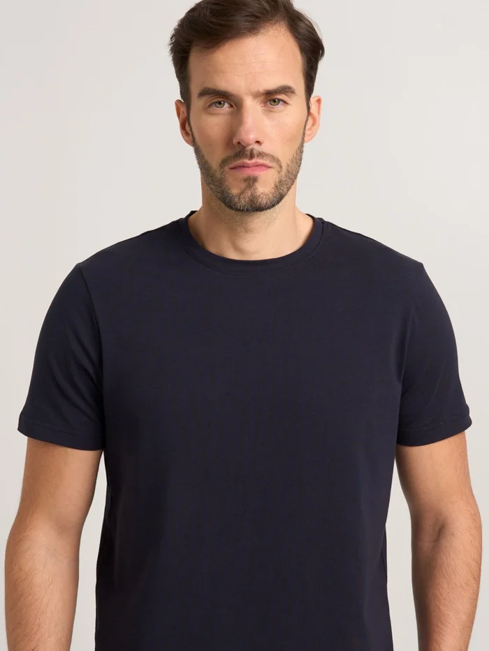 Granatowy t-shirt męski P Club