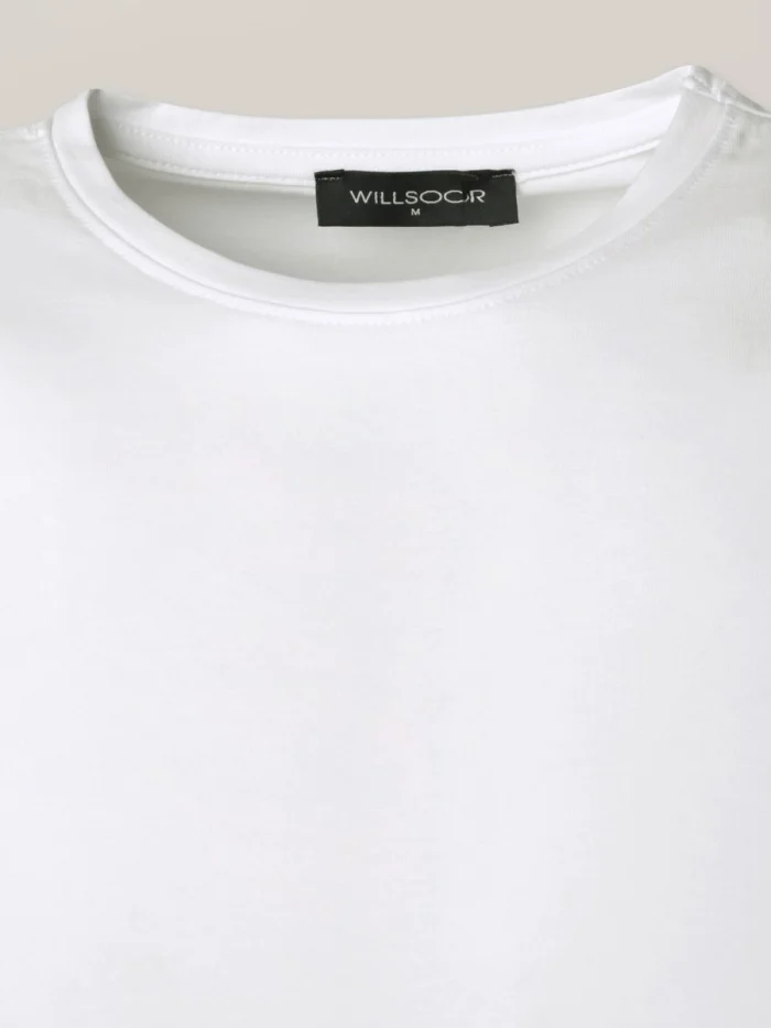 Biały t-shirt męski Willsoor