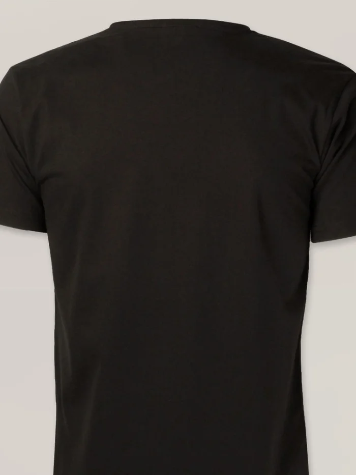 Czarny t-shirt męski Willsoor