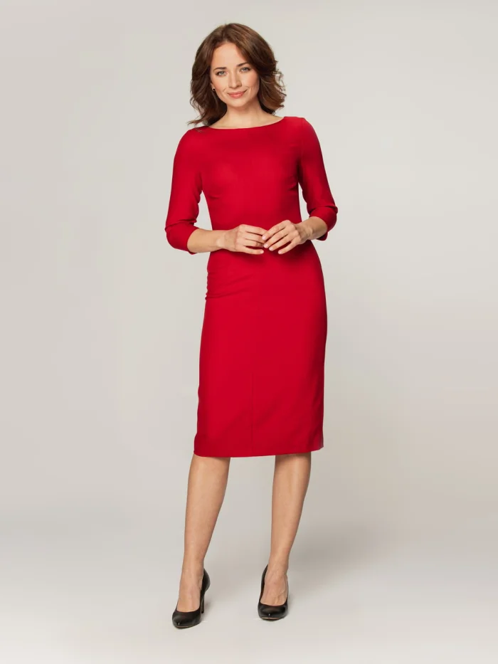 Czerwona sukienka