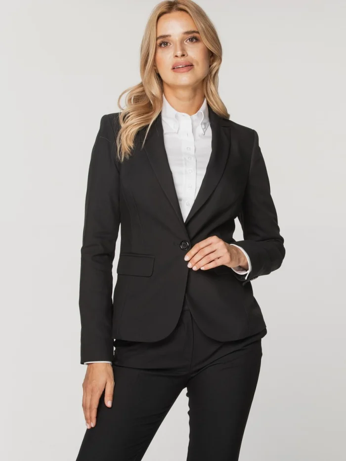 Czarna marynarka damska