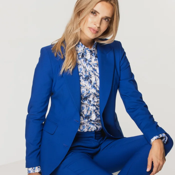 Marynarka damska modrakowa