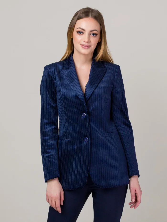 Sztruksowa marynarka oversize
