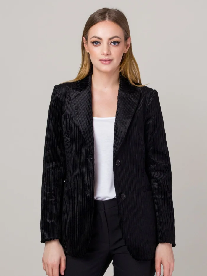 Sztruksowa marynarka oversize