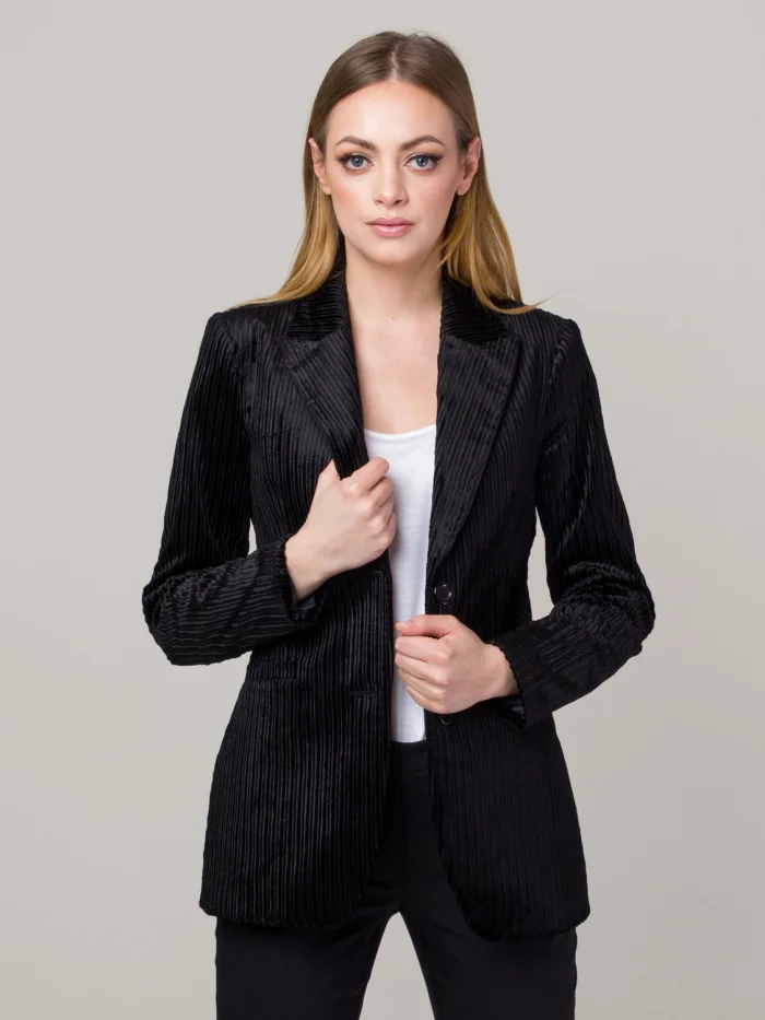 Sztruksowa marynarka oversize