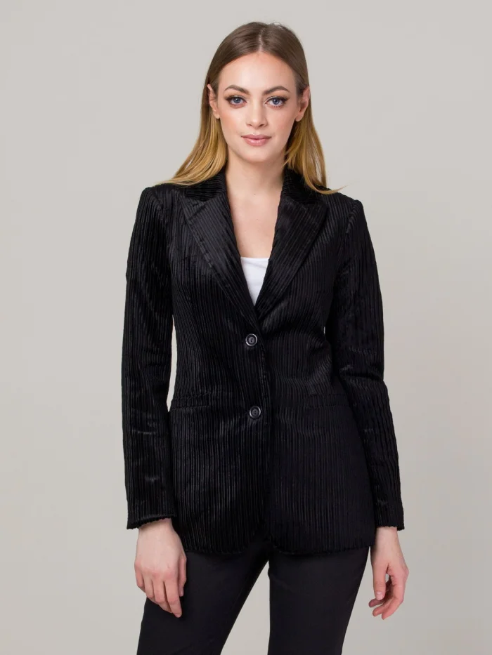 Sztruksowa marynarka oversize
