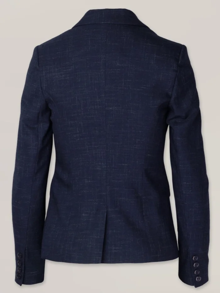 Granatowa marynarka damska