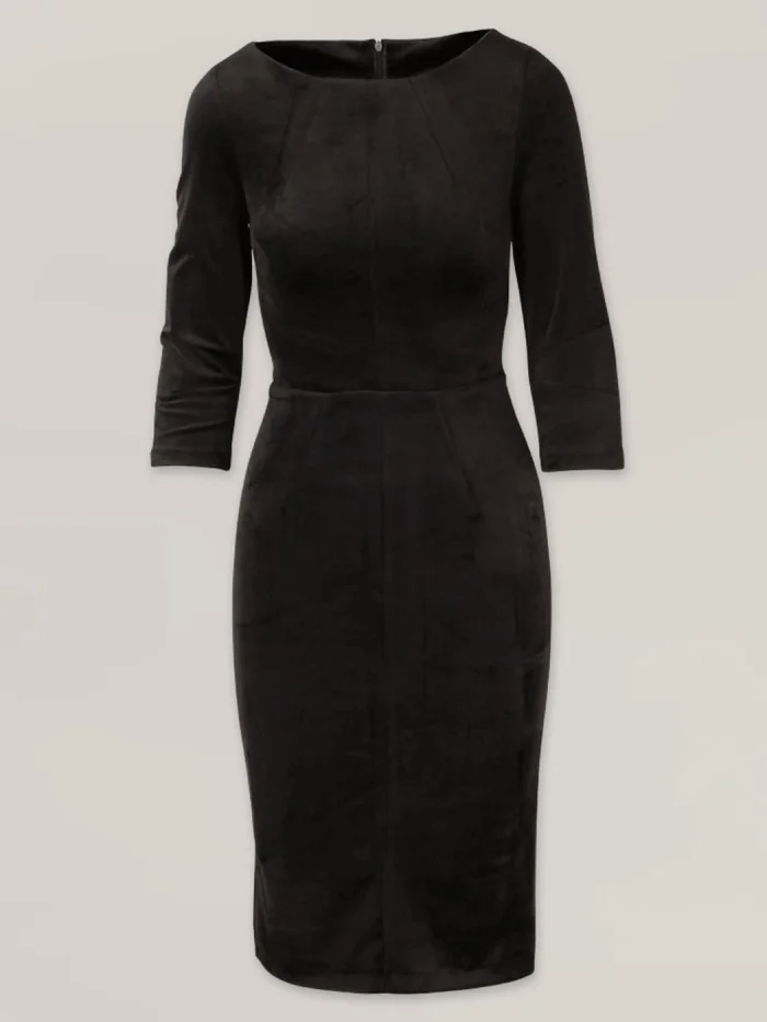 Elegancka czarna sukienka