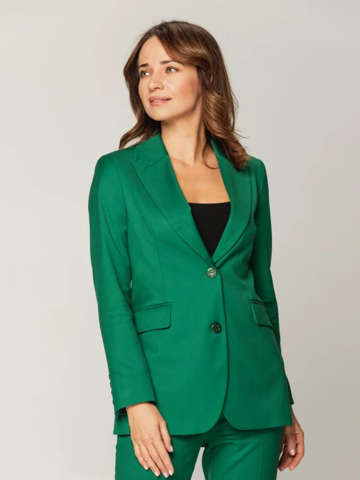 Marynarka damska zielona