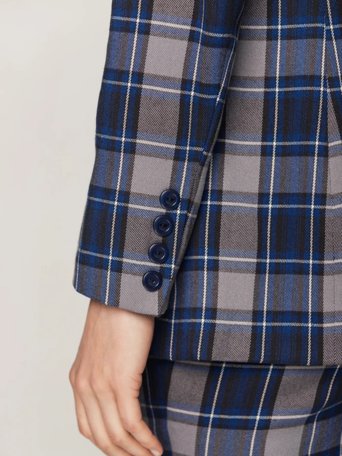 Marynarka damska w kratę