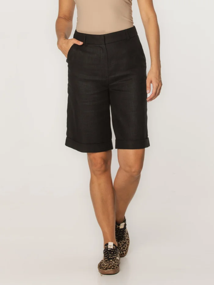 Czarne szorty damskie