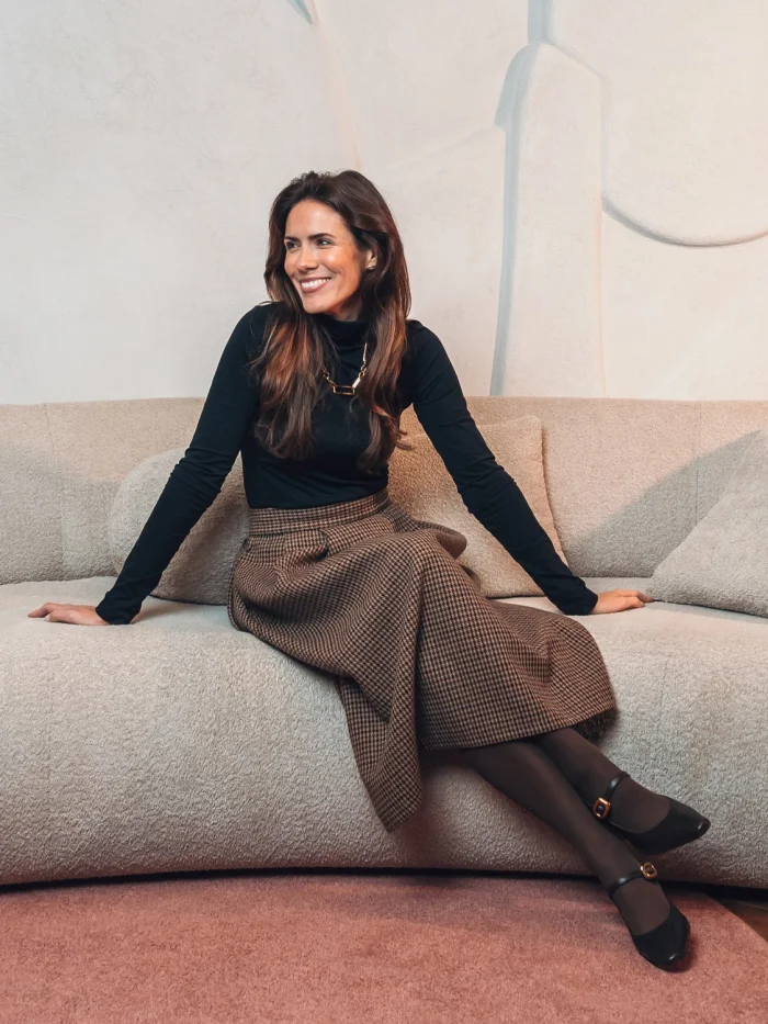 Spódnica fałdowana